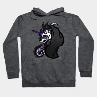 Grim Reaper Unicorn Hoodie